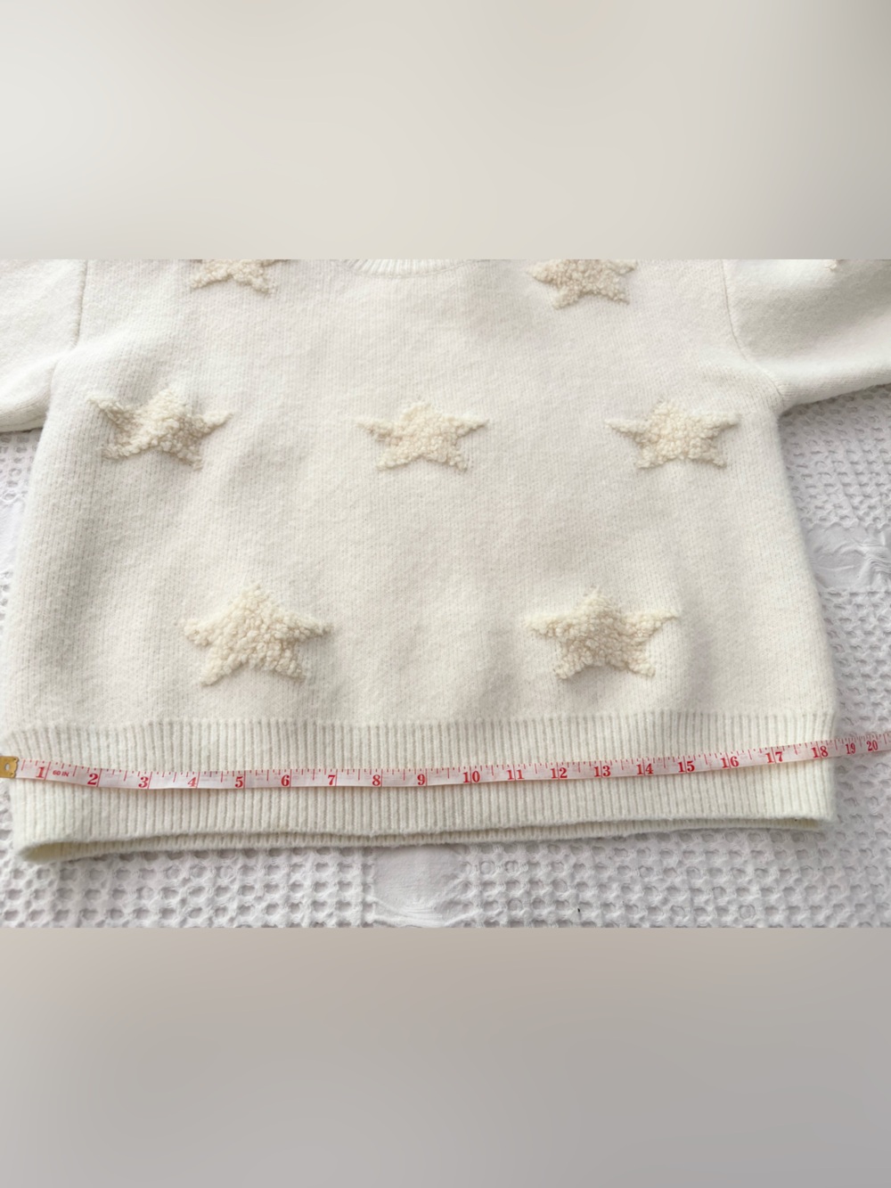 Storia Cream Star Sweater - Picture 7 of 7